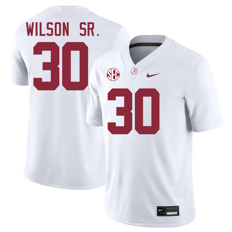 Mack Wilson Sr. Alabama Jersey,University Of Alabama Crimson Tide Football Jersey,Uniforms-White